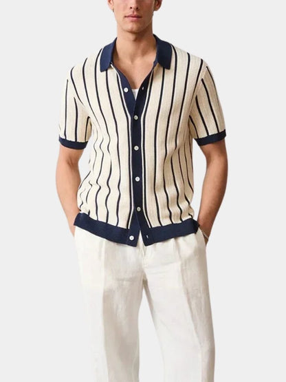 Playera Polo Tejida Atlantic Frame