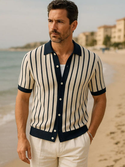 Playera Polo Tejida Atlantic Frame