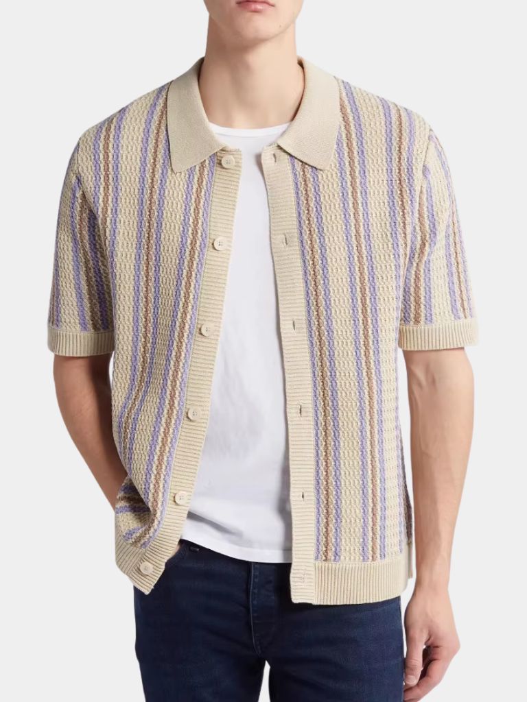 Playera Polo Tejida Atlantic Frame