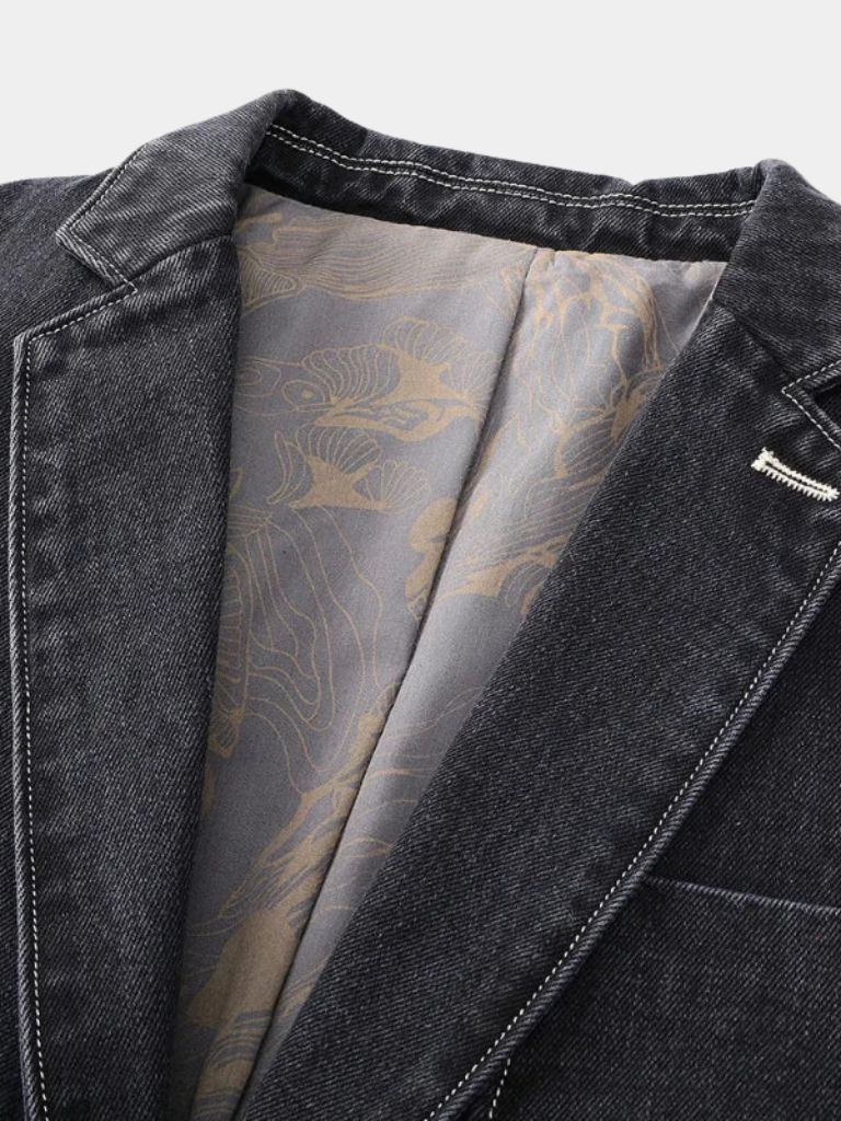 Chamarra Blazer Denim Covenant