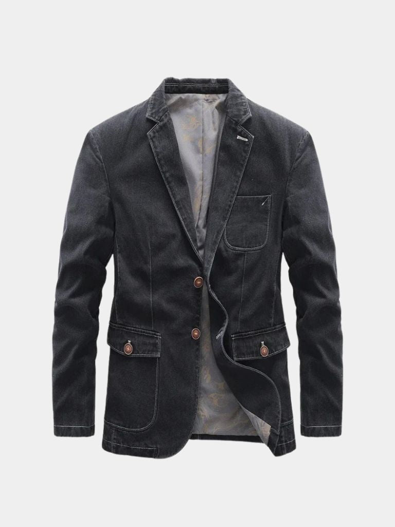 Chamarra Blazer Denim Covenant